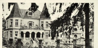 Брюховичі. Вілла посеред ставу, 1932 р.