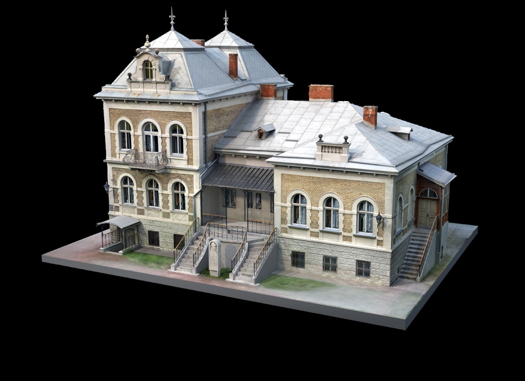 Тривимірна модель Державного меморіального музею Михайла Грушевського у Львові