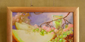 Експозиція виставки живопису Ольги Падовської  “У настрої Літа!”