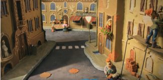 Стопкадр з мультфільму виробництва «Новаторфільм» –  «Моя країна Україна. Львів»