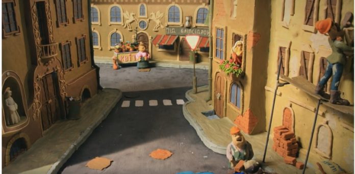 Стопкадр з мультфільму виробництва «Новаторфільм» –  «Моя країна Україна. Львів»