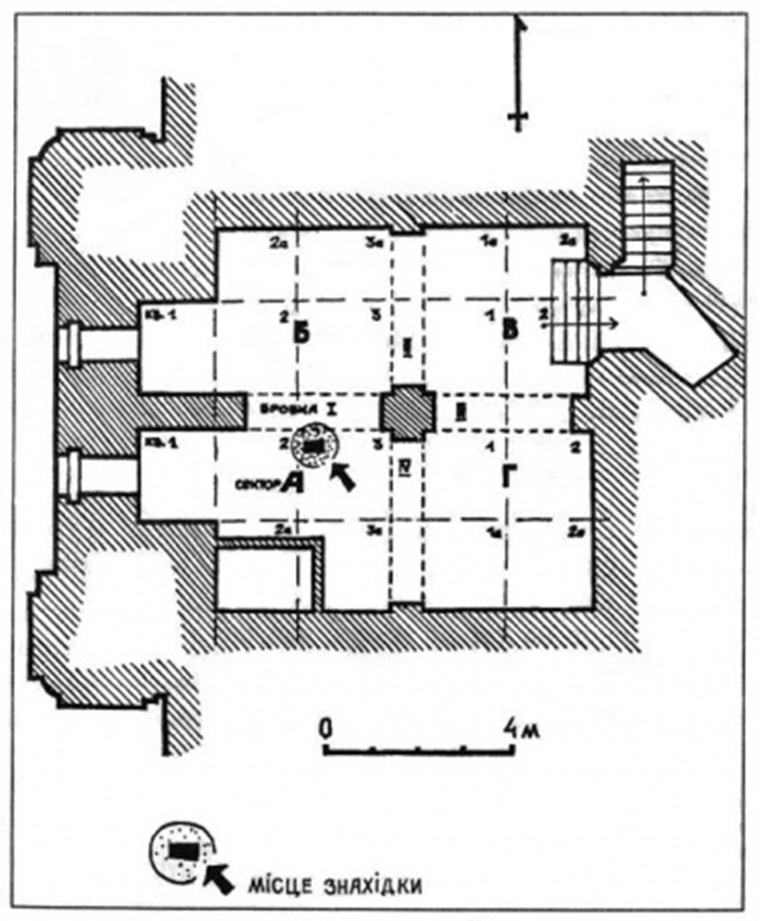 План Святоюрської крипти