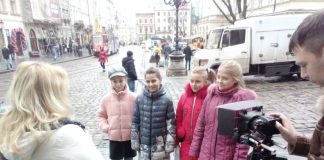 Зйомки кіножурналу «Байки» Фото: Оксана Аністратенко