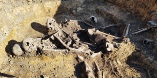 Віднайдені людські останки на території колишньої Дрогобицької тюрми