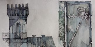 “Місто і сад” Дарії Зав’ялової, або виставка графіки, текстилю та вишивки