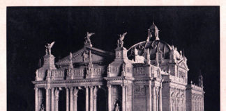 Макет оперного театру у Львові. "Tygodnik illustrowany" № 26, 1899 р.