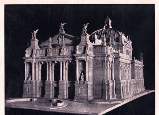 Макет оперного театру у Львові. "Tygodnik illustrowany" № 26, 1899 р.