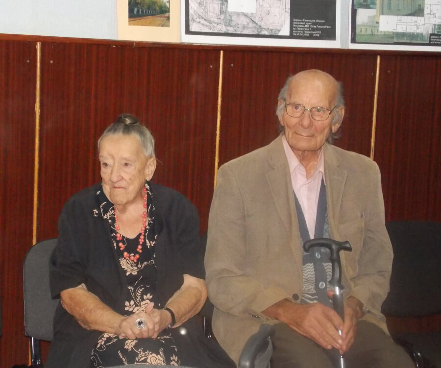 Надія Косміаді з чоловіком Гербертом