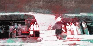 Експозиція Різдвяної виставки в “Зеленій канапі”