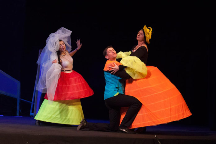 Сцена з вистави «Фредерік або Бульвар злочину» Сцена з вистави «Фредерік або Бульвар злочину»