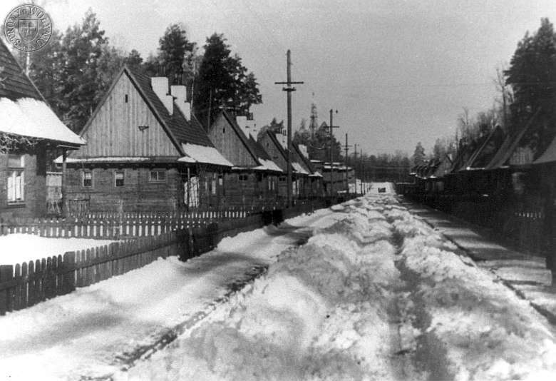 Вулиця (їх називали алеями) А в Яновій Долині 