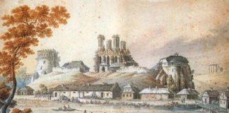 Острог, малюнок Наполеона Орди