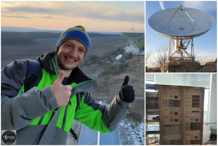 Фото зсередини Центру Космічних Досліджень, або кудою йшов зв'язок Москва-Вашингтон