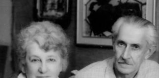 Роман Сельський із дружиною Марґіт Сельською-Райх. Світлина 1970-х рр.