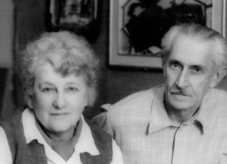 Роман Сельський із дружиною Марґіт Сельською-Райх. Світлина 1970-х рр.