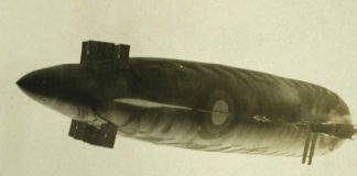 Дирижабль "Кондор", який запускали росіяни у Львові навесні 1915 року Фото: picryl.com