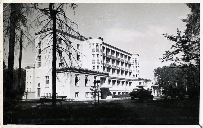 Санаторій в Моршині, 1936 р. Фото: Софія Хоментовська