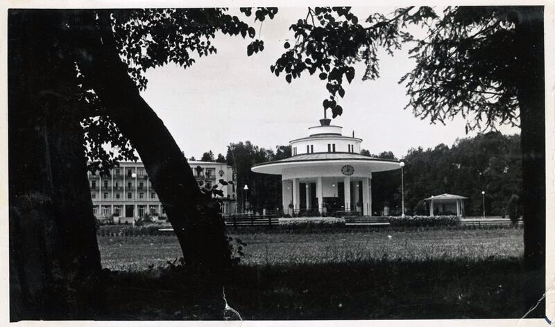 Зона відпочинку в Моршині, 1936 р. Фото: Софія Хоментовська