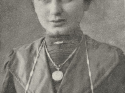 Мати - Юстина Звіринська в молодості у Львові, близько 1916 р.