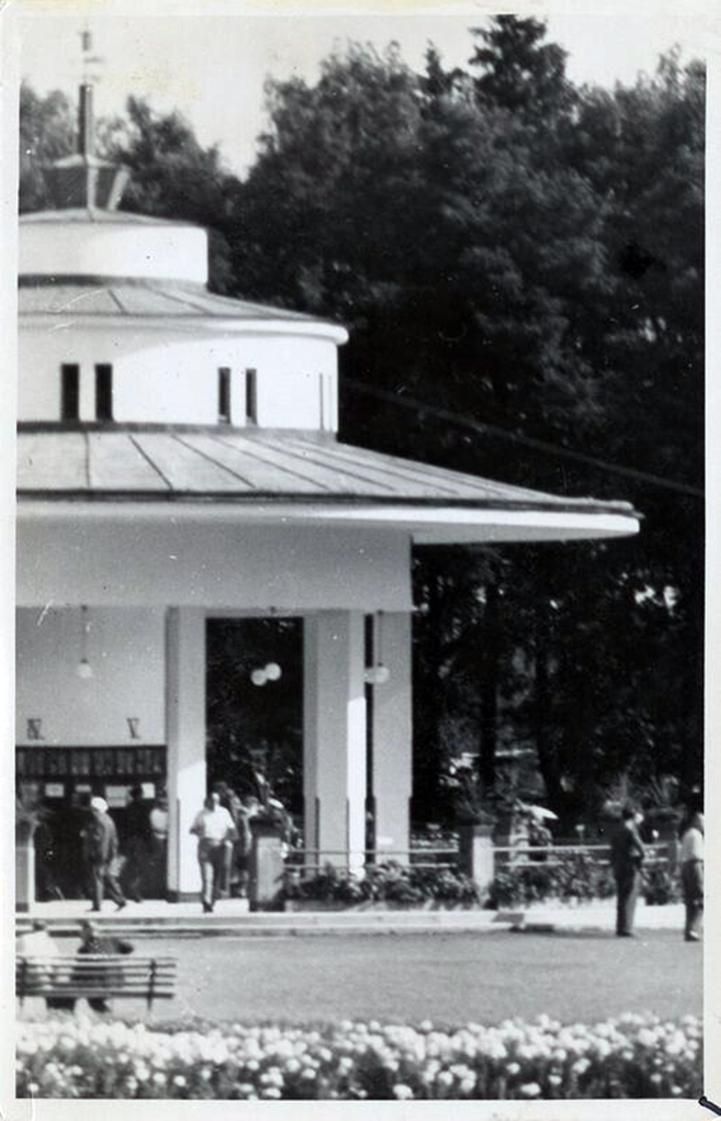 Джерело мінеральних вод в Моршині, 1936 р. Фото: Софія Хоментовська