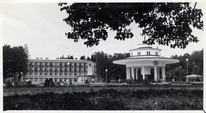 Комплекс для відпочиваючих в Моршині, 1936 р. Фото: Софія Хоментовська