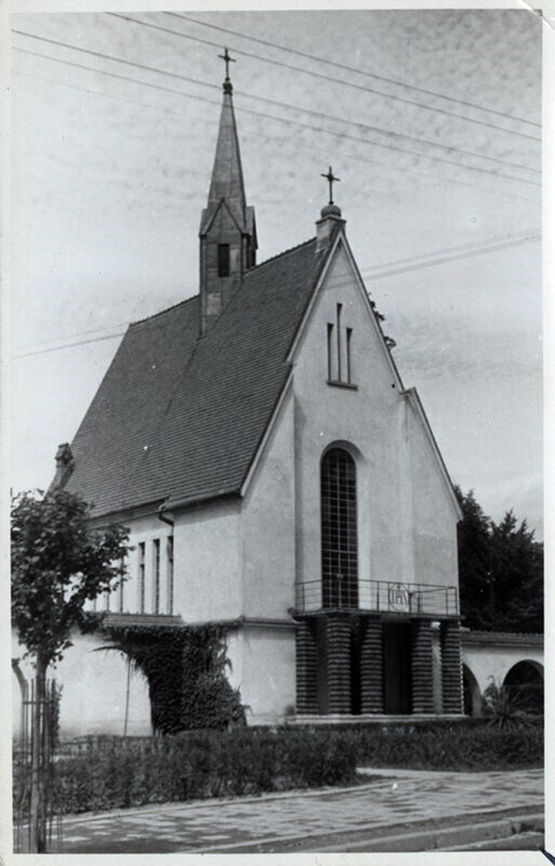 Костел в Моршині, 1936 р. Фото: Софія Хоментовська