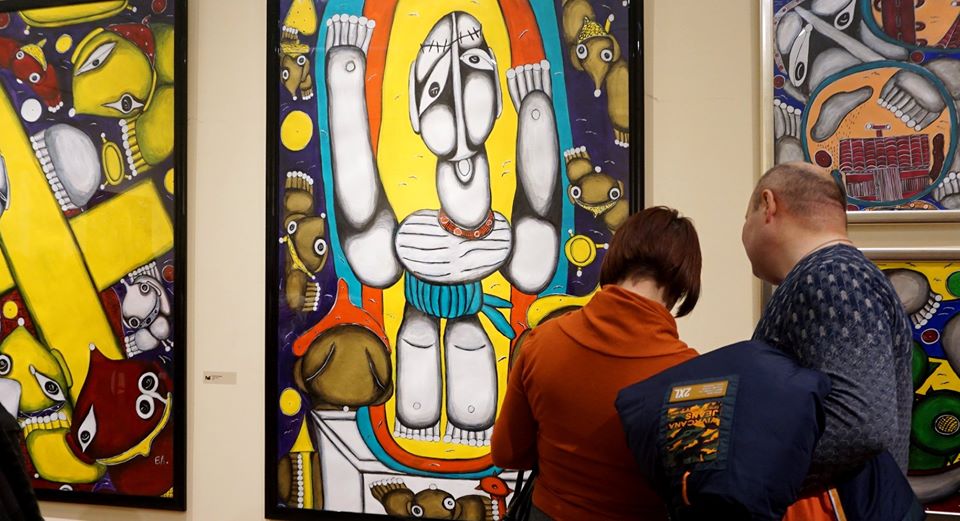 Відкриття виставки «Космос Емми Андієвської»