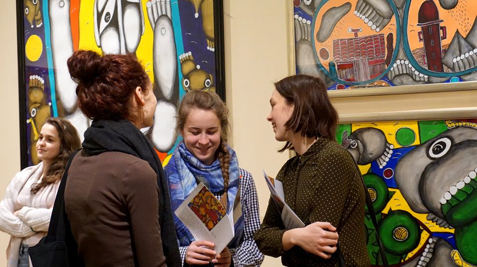 Відкриття виставки «Космос Емми Андієвської»