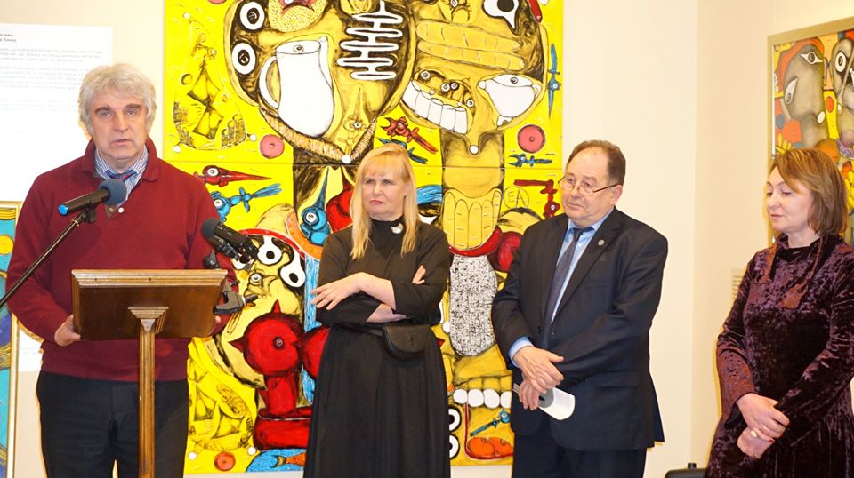 Відкриття виставки «Космос Емми Андієвської»