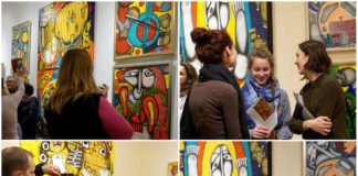 В Національному музеї у Львові відкрилась виставка «Космос Емми Андієвської»