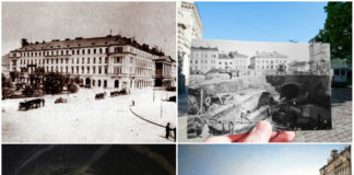 Де саме протікала Полтва до побудови Оперного театру?