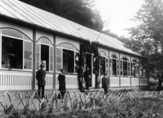 Будівля санаторію в Голоску, поч. ХХ ст.