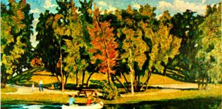 Степан Луцик. На озері, 1962