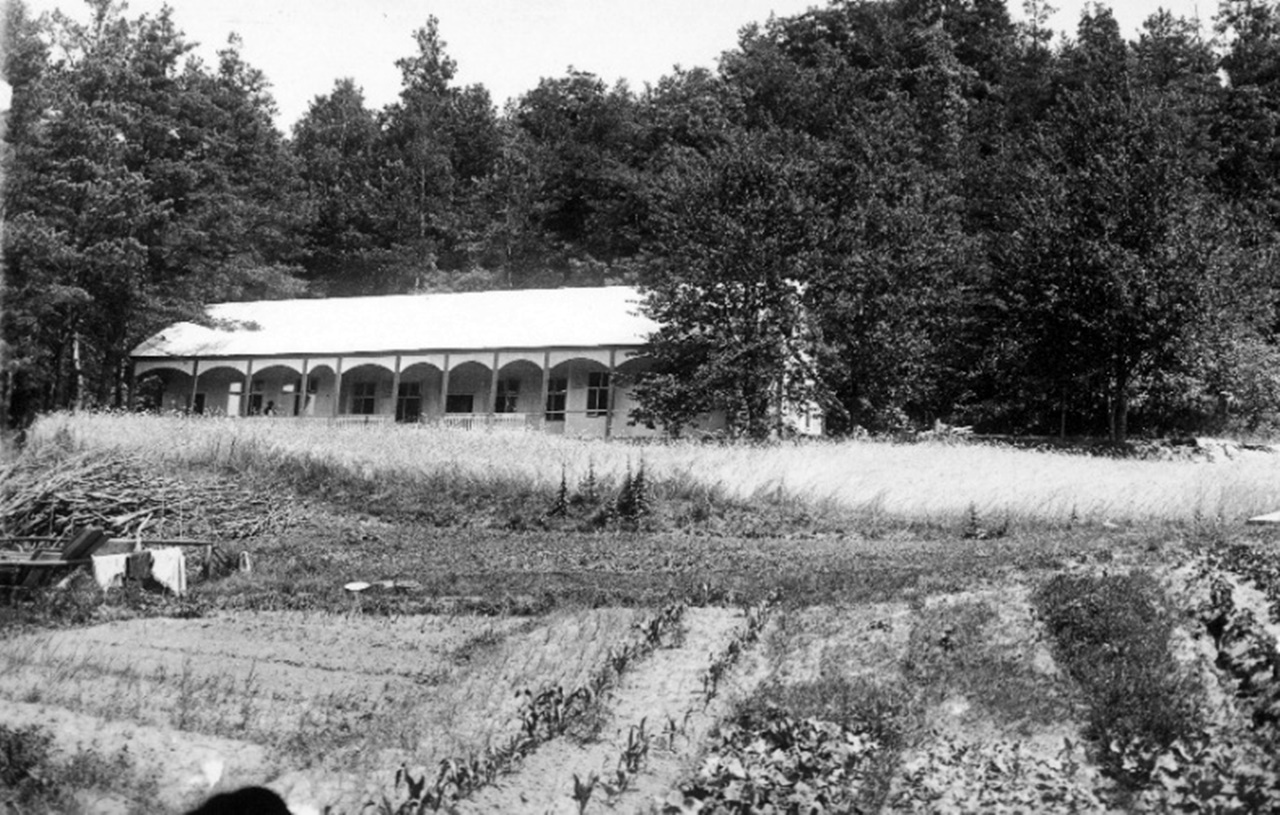 Будівля санаторію в Голоску, поч. ХХ ст.