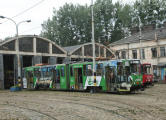 Трамвайне депо у Львові