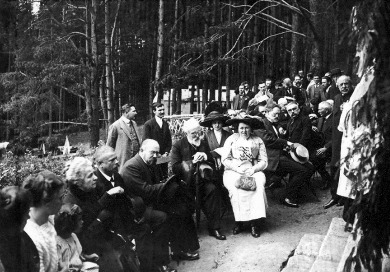 Відкриття санаторію в Голоску, 1910 р.