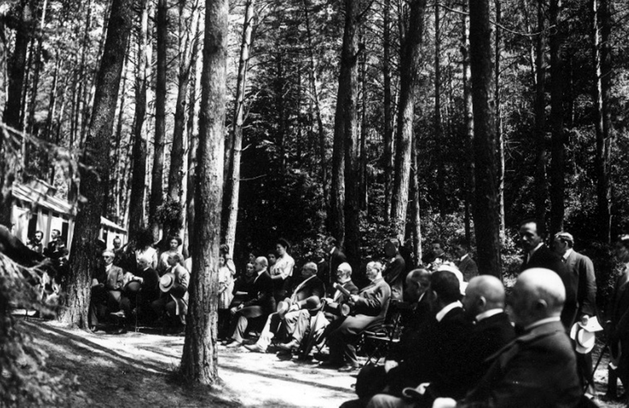 Відкриття санаторію в Голоску, 1910 р.