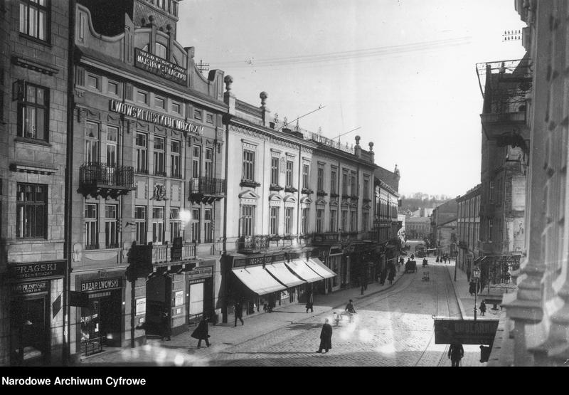 вул. Зиблікевича (суч. І.Франка), 1910-ті рр.