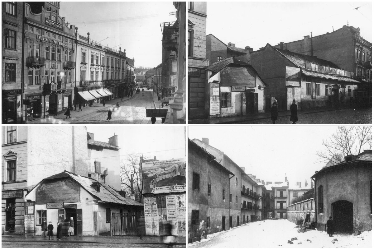 Вулиця Зиблікевича на фото початку ХХ століття