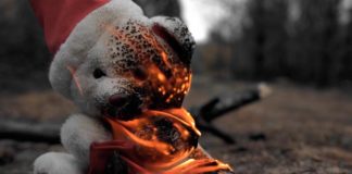 Кадр з кліпу на пісню «Підпал»