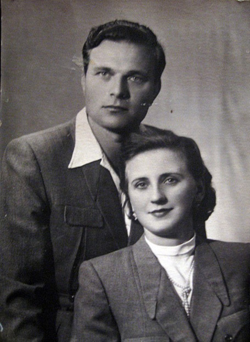 Алла Олексіївна і Володимир Петрович Шелести, 1950-і рр.