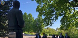 Вшанування пам'яті Євгена Коновальця у Зашкові