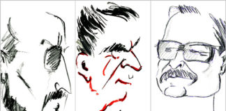 Знані мешканці міста у шаржах Ігоря Данилихи