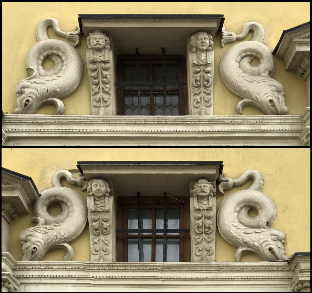 Фасад Палацу Бандінеллі у Львові.