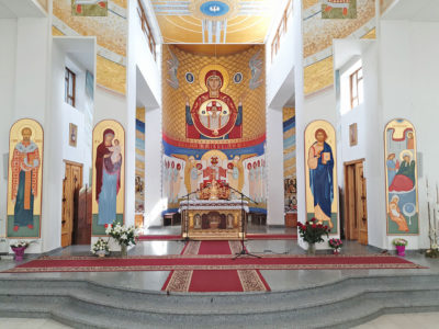 Інтер’єр храму Різдва Пресвятої Богородиці на Сихові у Львові