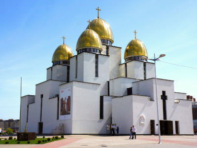 Запроєктований Радославом Жуком храм Різдва Пресвятої Богородиці на Сихові у Львові. Фото Богдана Зятика 2013 р.