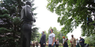 Урочистості з нагоди 129-річчя з дня народження Євгена Коновальця