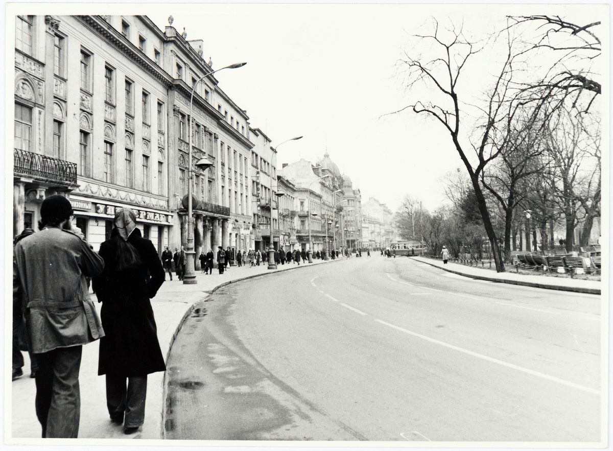 Проспект Свободи, 1970-ті рр.