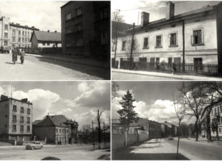 Район вулиці Шевченка, Маяковського і Зелена 1960 року в об’єктиві Юліана Дороша