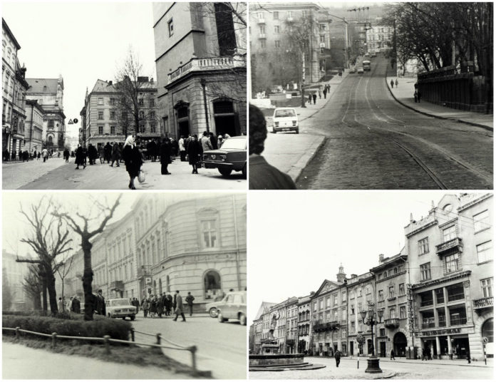 Львів півстоліття тому на ретрофото